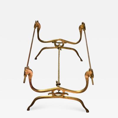 Jean Charles Moreux Jean Charles Moreux Gilt Iron Table