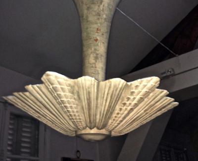 Jean Charles Moreux Jean Charles Moreux Superb Vintage Plaster Chandelier
