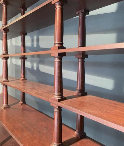 Jean Charles Moreux Jean Charles Moreux attributed superb neo classic big mahogany library