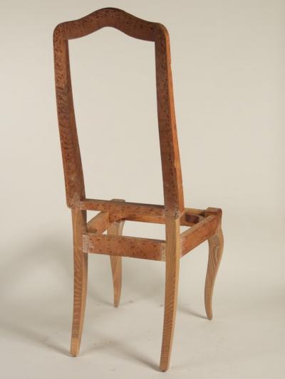 Jean Charles Moreux Jean Charles Moreux set of 4 dining chairs in oak