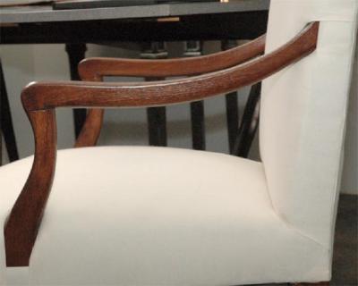 Jean Charles Moreux Pair of Referenced Armchairs by Jean Charles Moreux