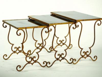 Jean Charles Moreux Style of J C Moreux Stack Tables