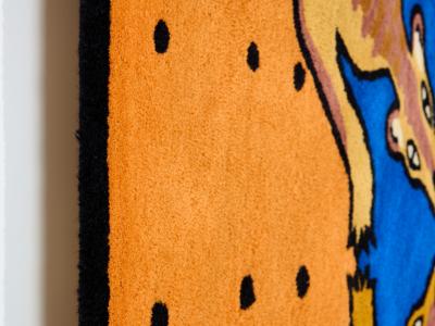 Jean Charles de Castelbajac Jean Charles de Castelbajac Desert bar tufted wool rug 1985