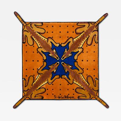 Jean Charles de Castelbajac Jean Charles de Castelbajac Desert bar tufted wool rug 1985