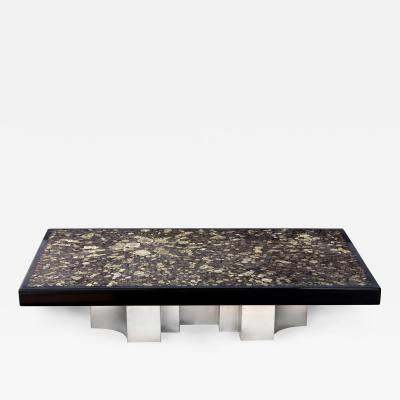 Jean Claude Dresse rare coffee table