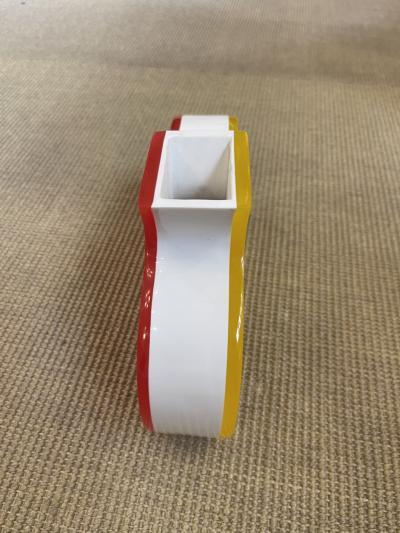 Jean Claude Farhi 1980s Acrylic vase by Jean Claude Farhi