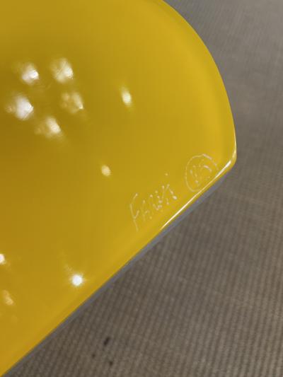 Jean Claude Farhi 1980s Acrylic vase by Jean Claude Farhi