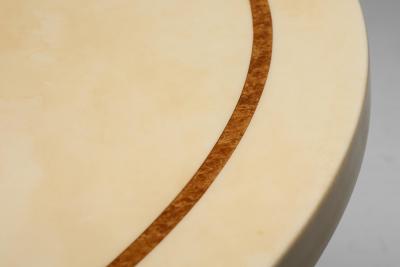 Jean Claude Mahey Faux Marble Lacquered Table by Jean Claude Mahey France 1970s