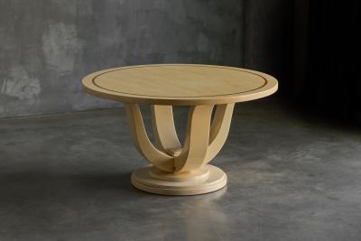 Jean Claude Mahey Faux Marble Lacquered Table by Jean Claude Mahey France 1970s