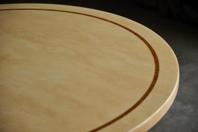 Jean Claude Mahey Faux Marble Lacquered Table by Jean Claude Mahey France 1970s