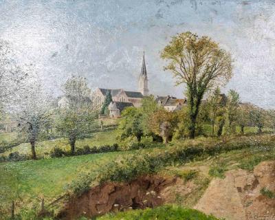 Jean Corab uf 1879 1947 Village Of Pannec Pays De Loire France
