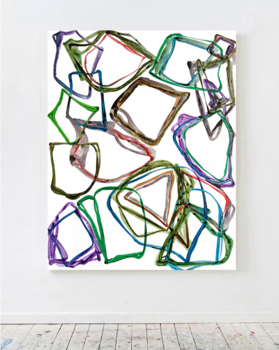 Jean Daniel Salvat N 1117 Abstract painting 2020