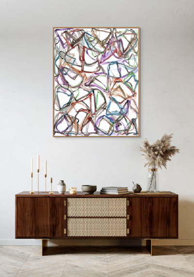 Jean Daniel Salvat N 1131 Abstract painting 2020