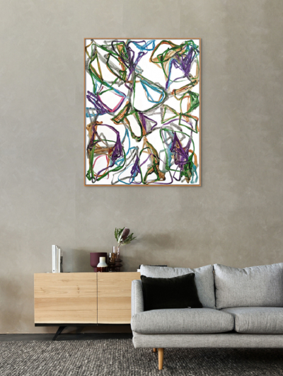 Jean Daniel Salvat N 1140 Abstract painting 2020
