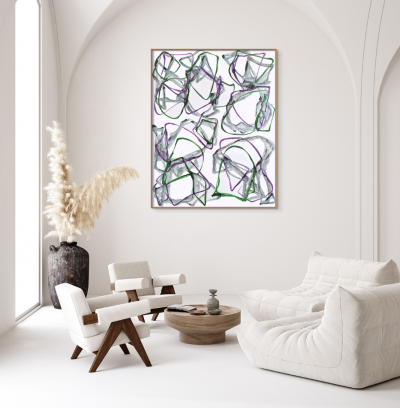 Jean Daniel Salvat N 1142 Abstract painting 2020