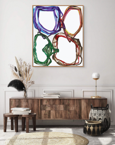 Jean Daniel Salvat N 1203 Abstract painting 2023