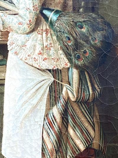 Jean Daniel Stevens In the Library 