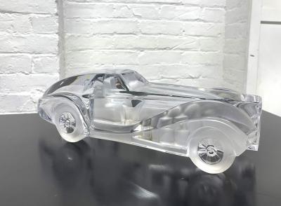 Jean Daum Daum French Crystal Riviera Coupe Car