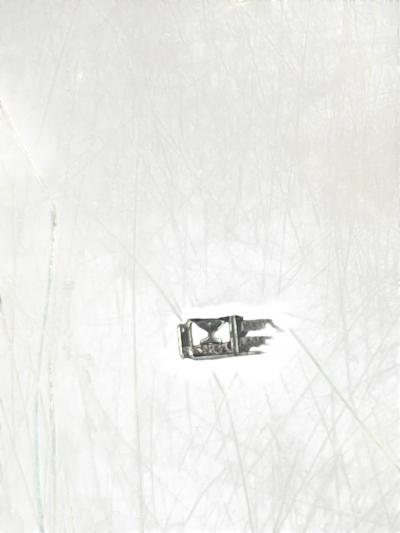 Jean Despres 1930s silver plated decorative box by Jean Despres