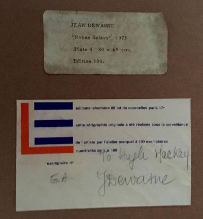 Jean Dewasne Jean Dewasne Artist Edition Serigraph