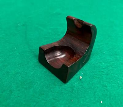 Jean Gillon Brazilian Mid Century Modern Pipe Holder in Hardwood by Jean Gillon Brazil