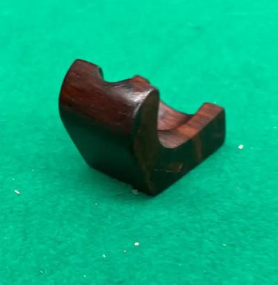 Jean Gillon Brazilian Mid Century Modern Pipe Holder in Hardwood by Jean Gillon Brazil