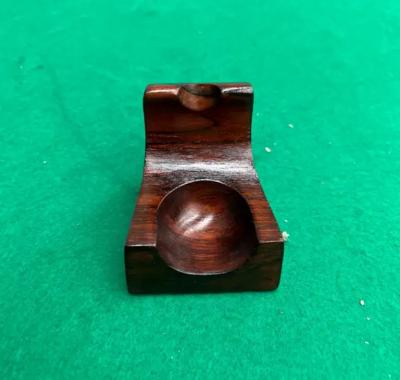 Jean Gillon Brazilian Mid Century Modern Pipe Holder in Hardwood by Jean Gillon Brazil