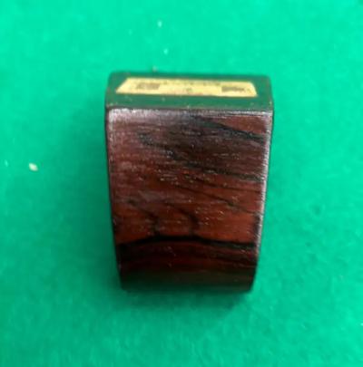 Jean Gillon Brazilian Mid Century Modern Pipe Holder in Hardwood by Jean Gillon Brazil