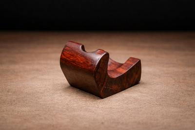 Jean Gillon Brazilian Mid Century Modern Pipe Holder in Rosewood Jean Gillon 1960s
