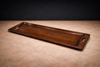 Jean Gillon Brazilian Mid Century Modern Tray in Rosewood Jean Gillon 1960s