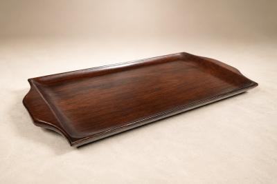 Jean Gillon Brazilian Modern Serving Tray in Jacarand by Jean Gillon for WoodArt