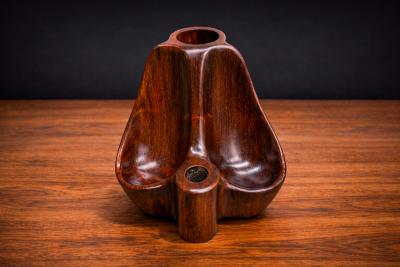 Jean Gillon Large Pipe Holder in Rosewood Jean Gillon 1960s