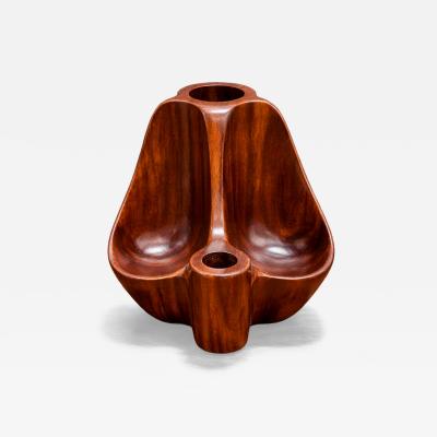 Jean Gillon Large Pipe Holder in Rosewood Jean Gillon 1960s