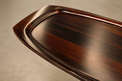 Jean Gillon Model 731 Serving Tray in Rosewood by Jean Gillon for WoodArt Lot 915