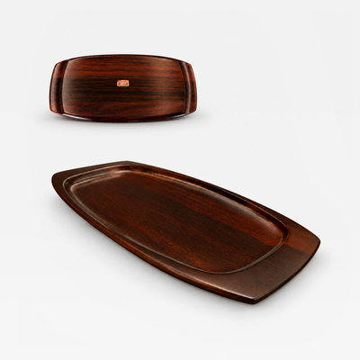 Jean Gillon Model 731 Serving Tray in Rosewood by Jean Gillon for WoodArt Lot 915