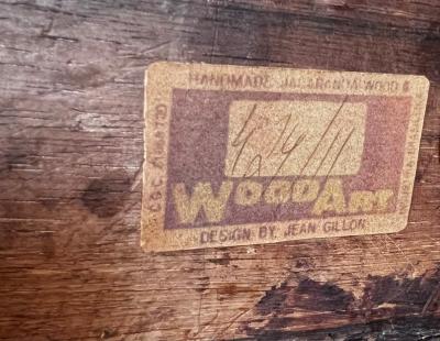 Jean Gillon Pair of Table Lamps with Shades