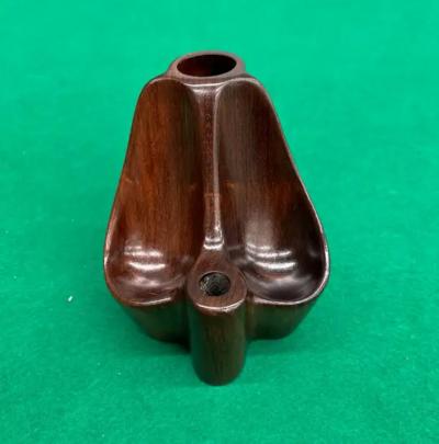 Jean Gillon Pipe Holder in Hardwood by Jean Gillon 1960s
