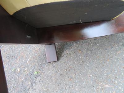 Jean Gillon Rare Pair Jean Gillon Rosewood Leather Lounge Chair Ottoman Probel Brazilian