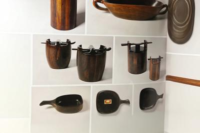 Jean Gillon Serving Spoon in Rosewood Jean Gillon 1960s