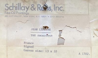 Jean Lamaire The Swordsman 