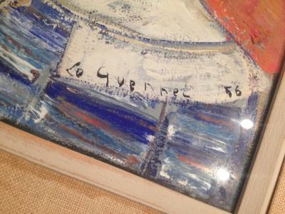 Jean Le Guennec Watercolor and Gouache Portrait