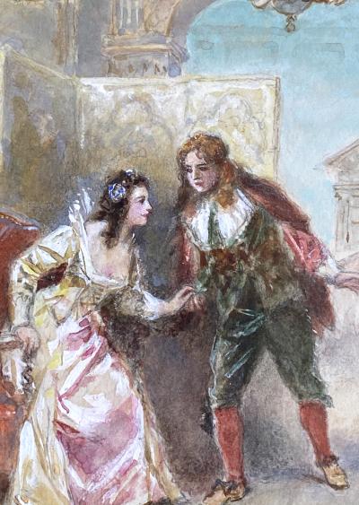 Jean Leon Gerome Ferris A Page of Love 