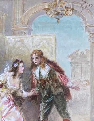 Jean Leon Gerome Ferris A Page of Love 