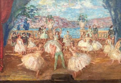 Jean Louis Marcel Cosson The Ballet Performance 