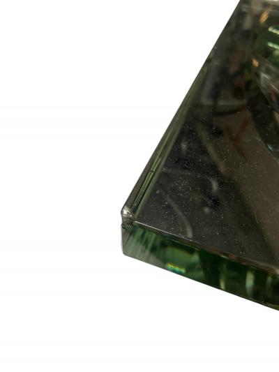 Jean Luce 1930s Saint Gobain glass vide poche attributed to Jean Luce