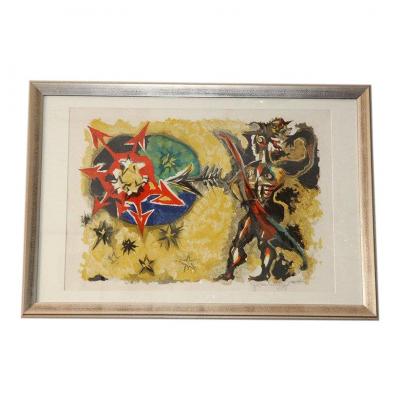 Jean Lurc at Signed and Numbered Etching by Jean Lurc at