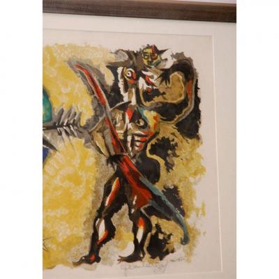 Jean Lurc at Signed and Numbered Etching by Jean Lurc at