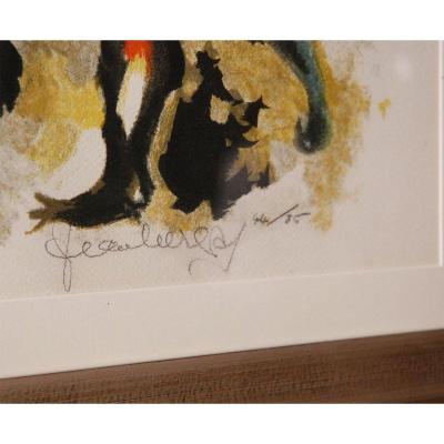 Jean Lurc at Signed and Numbered Etching by Jean Lurc at