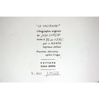 Jean Lurc at Signed and Numbered Etching by Jean Lurc at