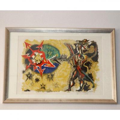 Jean Lurc at Signed and Numbered Etching by Jean Lurc at